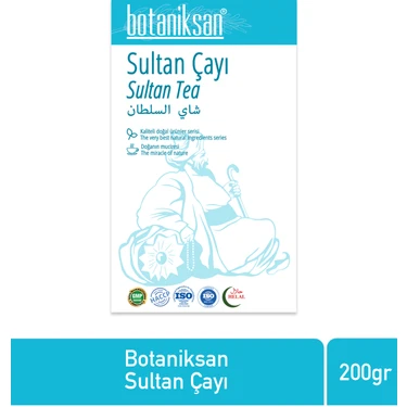 Botaniksan Sultan Çayı 200 gr Nar, Portakal, Limon ve Zencefil Aromalı Bitki