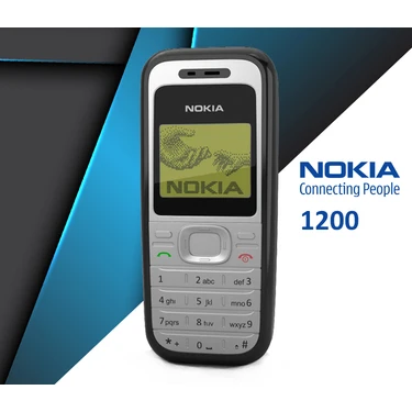 Nokia Mega 1200 Tuşlu Telefon 512 MB Hafıza ile Asker Kullanıcılar İçin İdeal