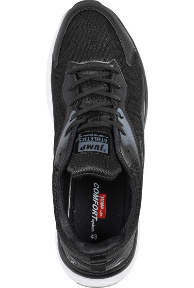 JUMP 27452 Siyah Erkek Günlük Rahat Yürüyüş Koşu Sneaker Spor Ayakkabı