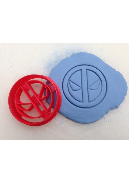 Deadpool Kurabiye Kalıbı