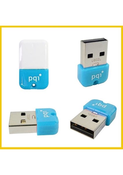 Flash Bellek 32GB USB Bellek 2.0 USB Mavi Pqı U602L