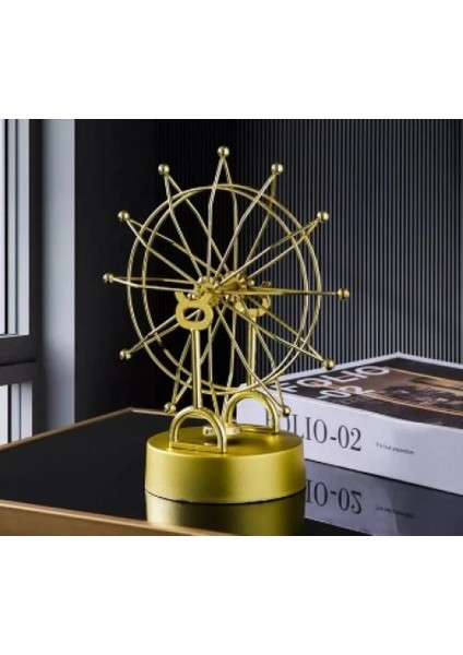 Dönen Newton Sarkaç Topu Fiziksel Manyetik Denge Usb+Pil