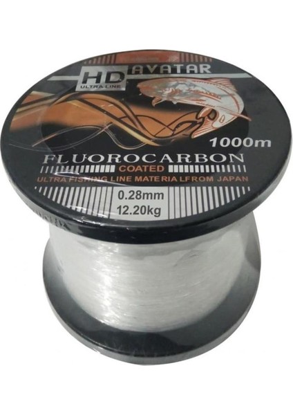 HD AVATAR 1000 MT Fluorocarbon Kaplama Misina