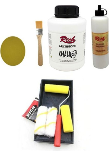 Dolap Boyama Seti Chalked 1750 cc Antik Beyaz