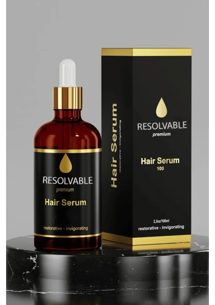 Resolvable Kozmeti̇k Saç Serumu( Hızlı Uzayan SaçlarParlak Bir Görünüm Için Bakım Ürünü)30ml