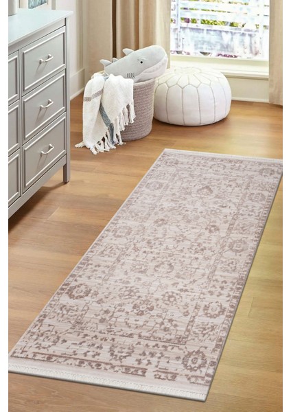 Anatolia Bambu 1230 Bej Yolluk Halı 80X150 ~ 1.2 M2