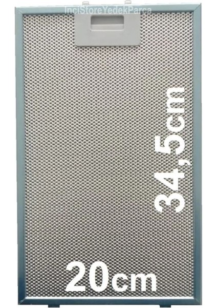 P Adb 6009 E Davlumbaz Filtresi Aspiratör Filtre V40056925