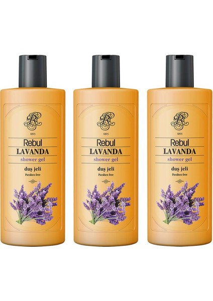 Lavanta Duş Jeli 500 ml 3'lü Set