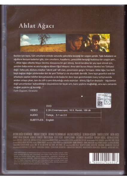 Ahlat Ağacı DVD