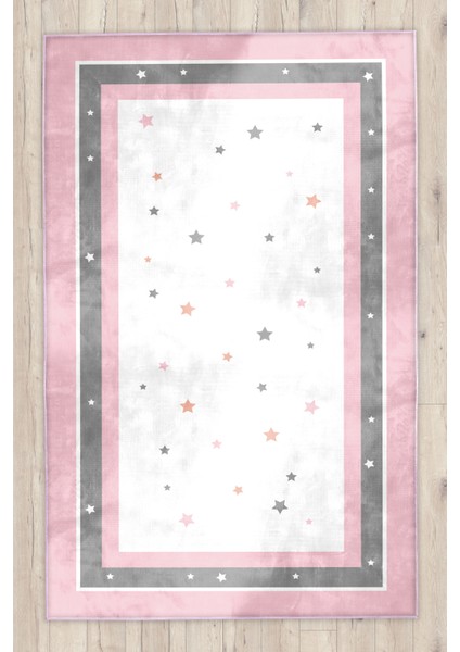 Yıldızlı Bambu Çocuk Odası Halısı