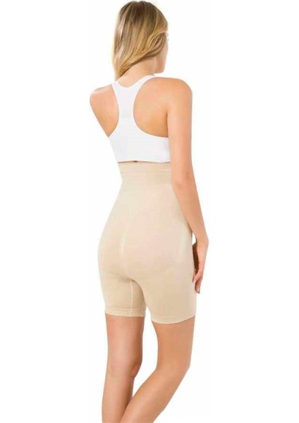 Emay Yüksek Bel Dikişsiz Bokser Paçalı Kadın Korse 2007 modelleri