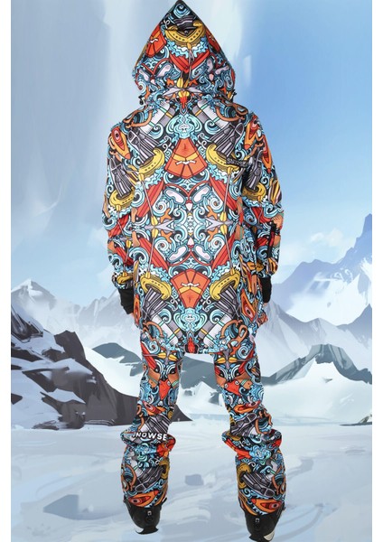 Tasarım SS7886 Kayak ve Snowboard Mont ve Pantolon Takımı fiyatları
