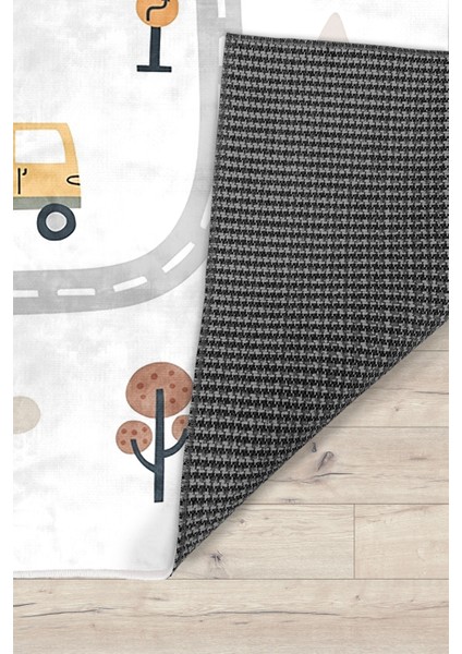 Eğitici Yol Bambu Çocuk Odası Halısı fiyatları