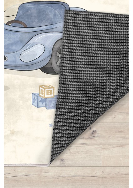 Sevimli Ayıcıklı Uçaklı Bambu Çocuk Odası Halısı fiyatları