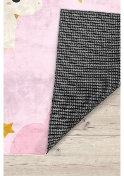 Sevimli Unicorn Bambu Çocuk Odası Halısı modelleri