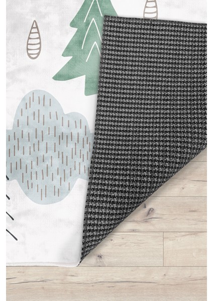 Iskandinav Bambu Çocuk Odası Halısı fiyatları