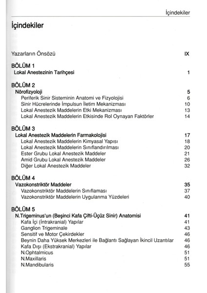 Diş Hekimliğinde Lokal Anestezi