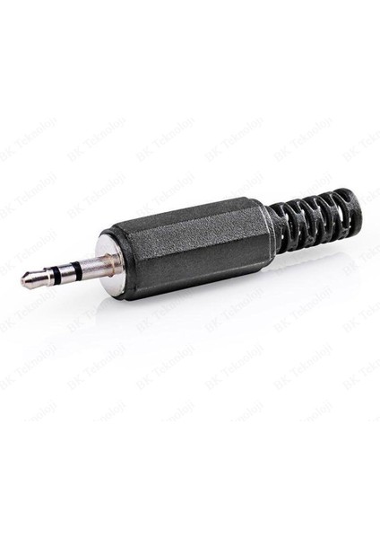 2.5mm Stereo Erkek Jak Lehim Konektörü