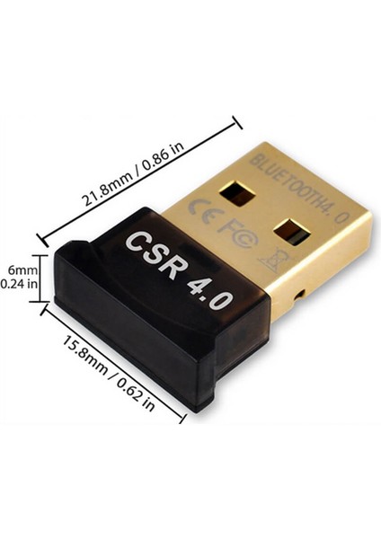 Bluetooth 4.0 Mini USB Dongle Adaptör