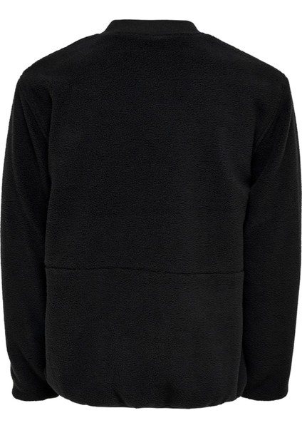 Onssawyer Fleece Bomber Otw Erkek Polar Ceket 22022674-BLACK Siyah fiyatları