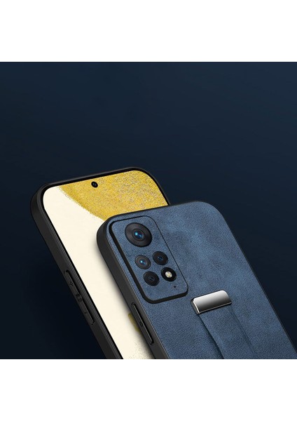 Xiaomi Redmi Note 11 Pro 5g Kılıf Zebana Classic Deri Kılıf Lacivert modelleri