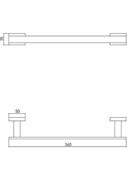 Bocchi Matera Havluluk Uzun 350mm Krom 3021 0006 fiyatları