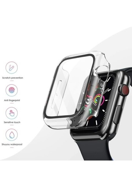 BufaloGlass Apple Watch 2 3 4 5 6 Se Uyumlu Akıllı Saat Ekran Koruyuculu Kasa 45 mm fiyatları