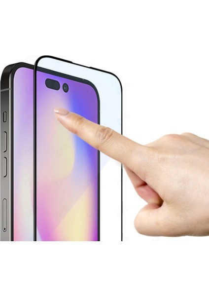 Apple iPhone 14 Pro Ekran Koruyucu Cam Tam Kaplayan Yüksek Kaliteli Cam Voyo