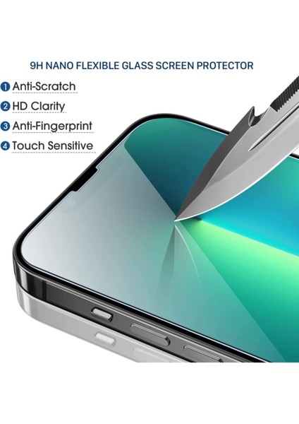 Apple iPhone 14 Pro Ekran Koruyucu Nano Cam Tam Kaplayan Esnek Voyo fırsatları
