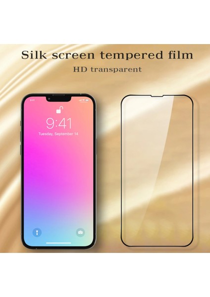 Apple iPhone 14 Ekran Koruyucu Cam Tam Kaplayan Kaliteli Cam Voyo