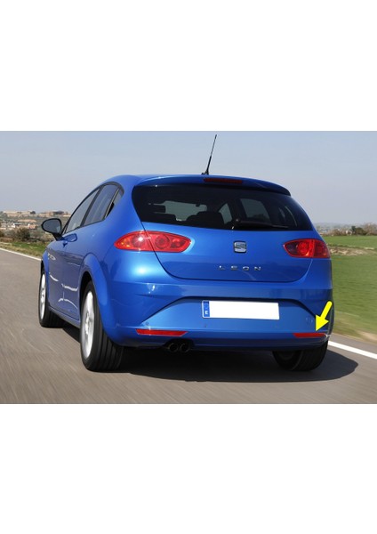 Seat Leon 2 Makyajlı 2010-2012 Arka Tampon Sağ Reflektörü Kedi Gözü Oem 1P0945106D