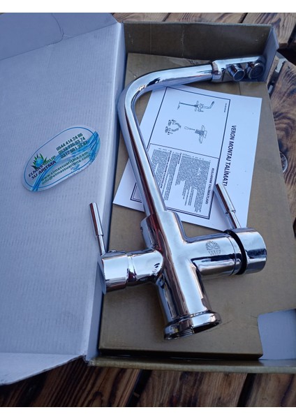 3 Yollu Arıtmalı Musluk