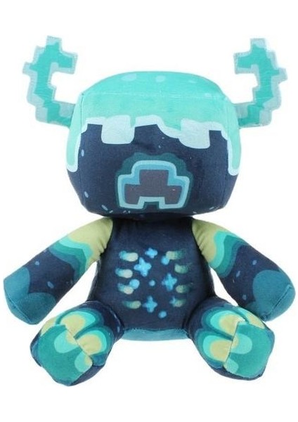 Minecraft Warden Plush Renkli Ithal Premium Sevimli Karakter Peluş Oyuncak 30 cm