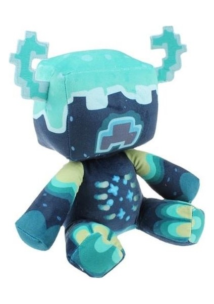 Minecraft Warden Plush Renkli Ithal Premium Sevimli Karakter Peluş Oyuncak 30 cm