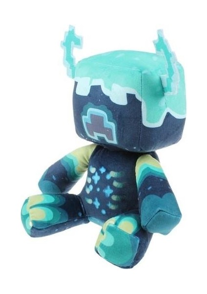 Minecraft Warden Plush Renkli Ithal Premium Sevimli Karakter Peluş Oyuncak 30 cm