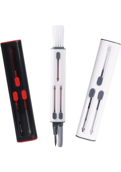 Aksesuarcı 3'ü 1 Arada Çok Işlevli Bluetooth Kulaklık Temizleme Kalemi, Airpods Temizleyici Kit, Yu