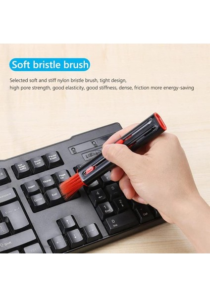 Aksesuarcı 3'ü 1 Arada Çok Işlevli Bluetooth Kulaklık Temizleme Kalemi, Airpods Temizleyici Kit, Yu fiyatları