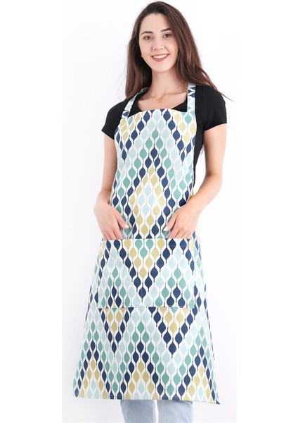 Zenica Mutfak Önlüğü Etnik Desenli