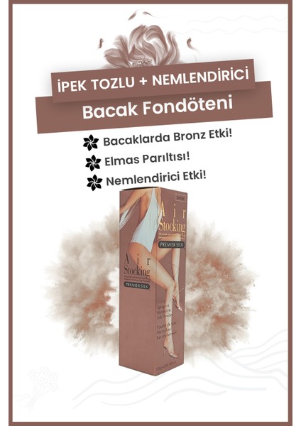 Bronz Renk Vücut Spreyi Leke Tutmaz Özellikte 120 gr