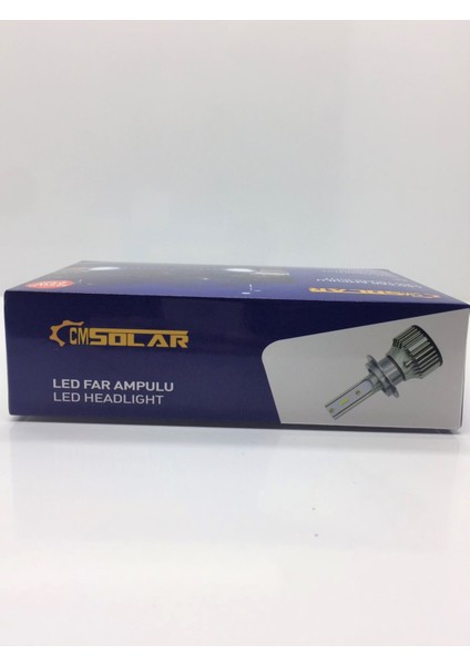 H7 LED Far Ampulu 9600 Lm 32W 9-36V Süper Aydınlatma