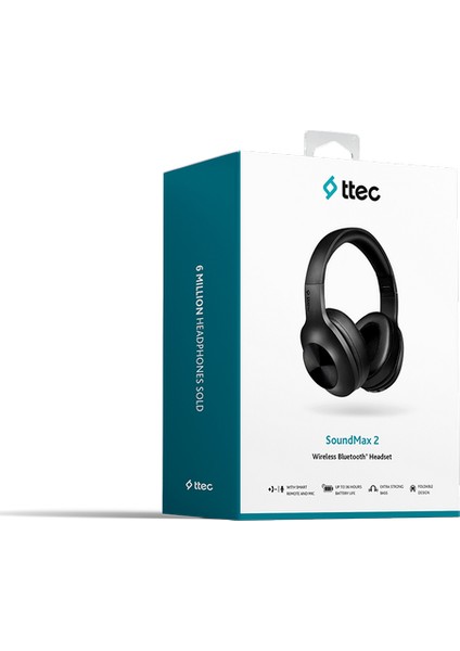 Ttec Soundmax 2 Kulaküstü Kablosuz Bluetooth Kulaklık
