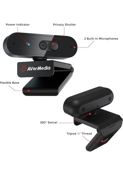 PW310P Full Hd Webcam modelleri