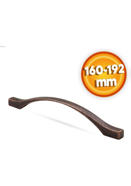 Çekmece Mutfak Dolap Kapak Kulpu Kulbu Antik Bakır Metal Kulp