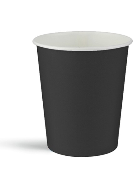 Karton Bardak Kikajoy 8li -Siyah-