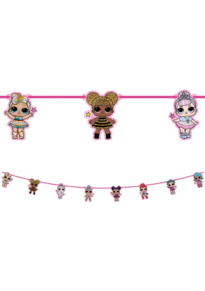 Lol Glitterati Diy-Cut Banner