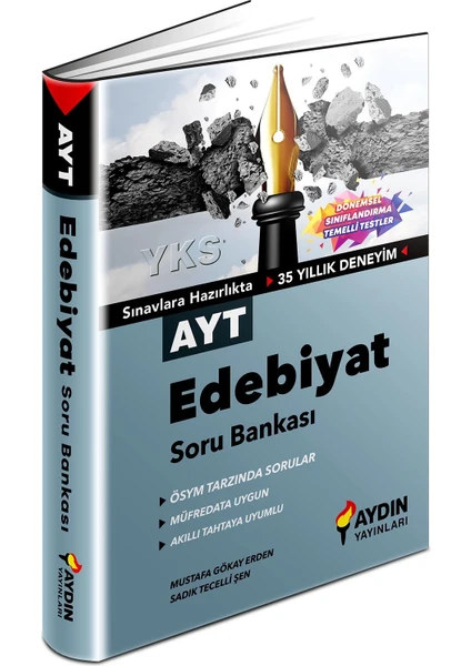 Aydın Yayınları AYT Edebiyat Soru Bankası