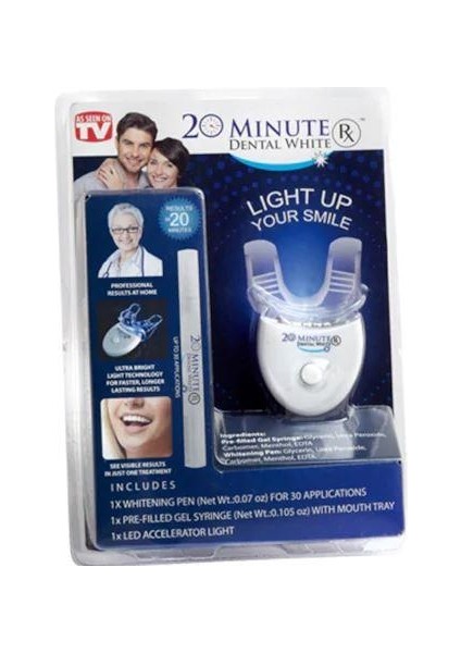 20 Mınute Dental White Diş Temizleyici