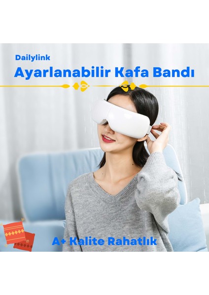 Dailylink Bluetooth Müzik Göz Yüz Terapi Masaj Aleti Şarjlı modelleri