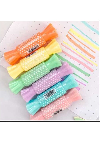 Sweet Candy Şekilli Forforlu Kalem Çantalı 6 Renk
