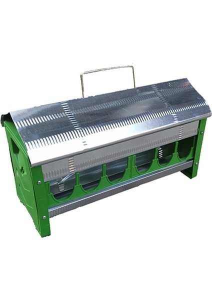 40 cm Güvercin-Tavuk Çekmeceli Metal Yemlik